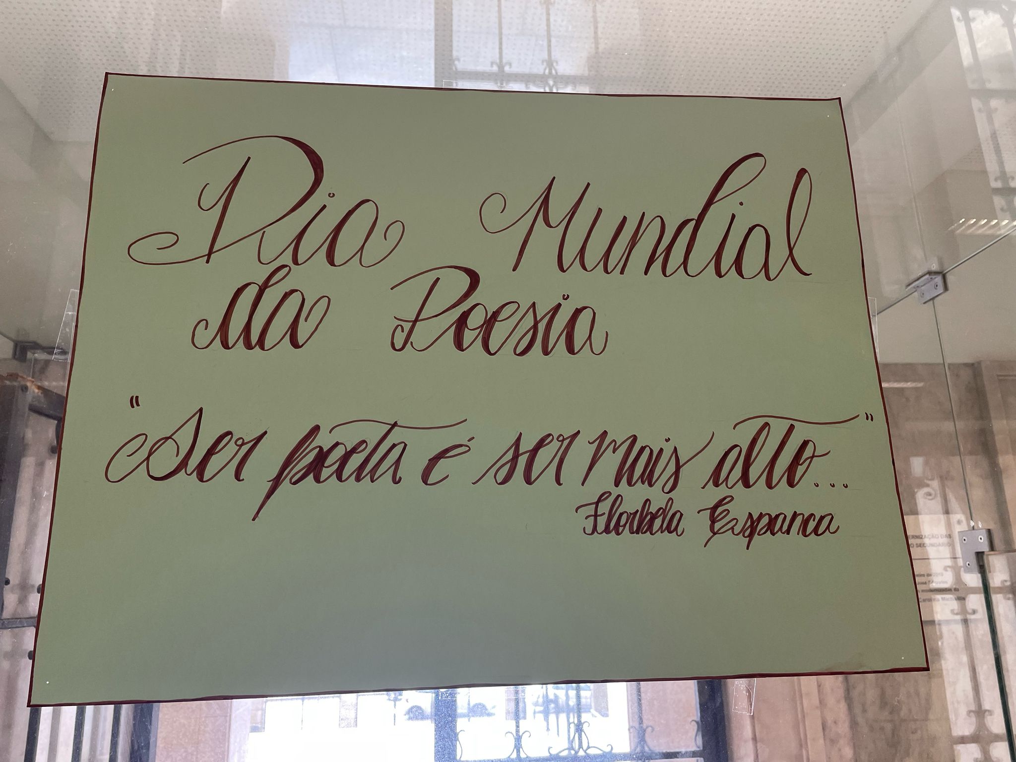  Dia 21 de março- Dia Mundial da Poesia